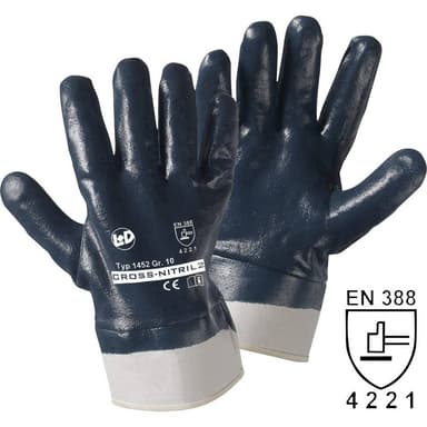 Nitrilgummi Arbetshandske Storlek (handskar): 10, XL EN