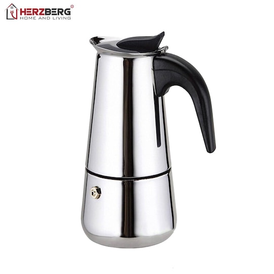 Herzberg HG-5022: 4 koppar espressomaskin