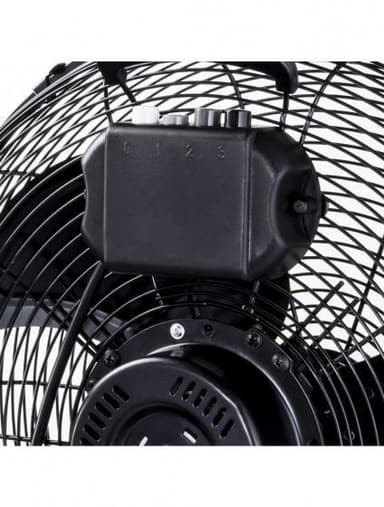 golvfläkt Retro 100W 45 cm stålsvart