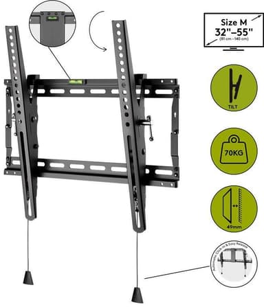 TV wall mount Pro TILT (M)