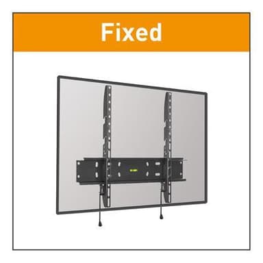 Barkan Spring Lock Platt/ Böjd TV Väggfäste E30 Väggfäste, Fast, 29-65