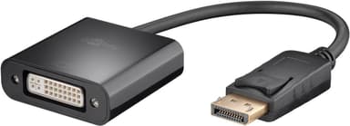 DisplayPortv/DVI-D-adapterkabel 1.2, förnicklad
