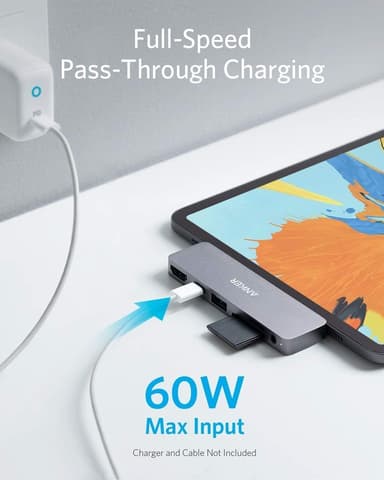 Anker PowerExpand 6-i-1 USB-C hubb