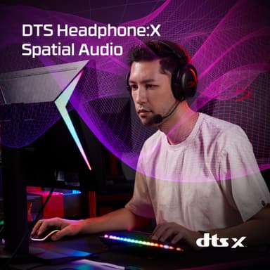 HyperX Cloud Core trådlöst gaming headset (svart)
