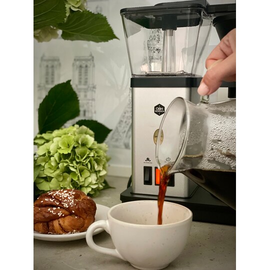 OBH Nordica Blooming kaffebryggare 3000000976 (silver)