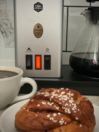 OBH Nordica Blooming kaffebryggare 3000000976 (silver)