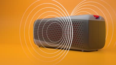 Philips S4807 trådlös portabel högtalare (svart)