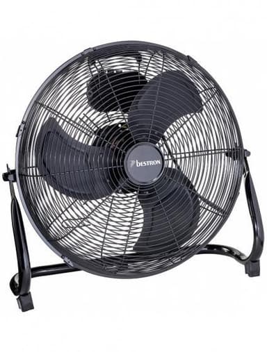 golvfläkt Retro 100W 45 cm stålsvart