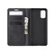Samsung Galaxy A41 plånboksfodral PU-läder Svart