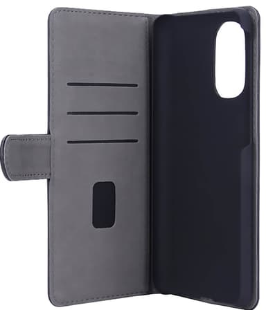 Gear Motorola G51 plånboksfodral (svart)
