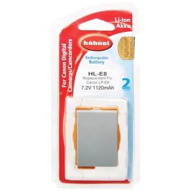 Hähnel HL-E8 Li-ion kamerabatteri (Canon LP-E8) Hähnel HL-E8 Li-ion kamerabatteri (Canon LP-E8)
