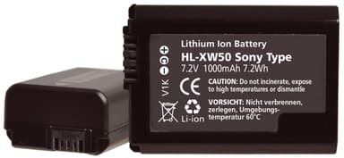 Hähnel HL-XW50 Li-ion kamerabatteri (Sony NP-FW50)