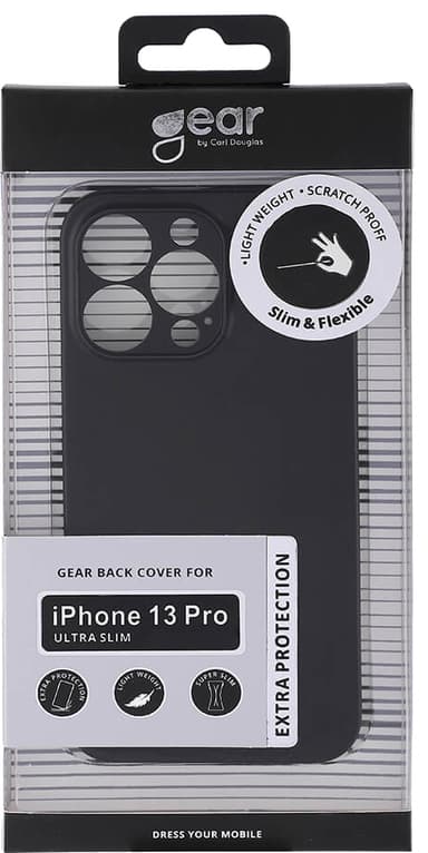 Gear Ultraslim iPhone 13 Pro fodral (svart)