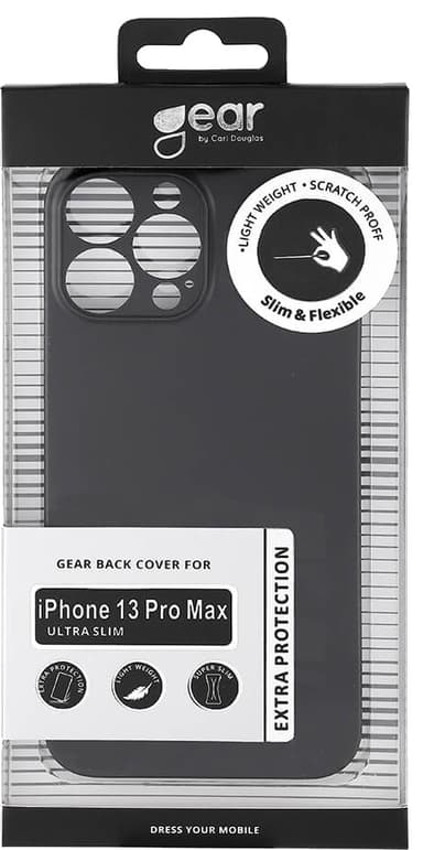 Gear Ultraslim iPhone 13 Pro Max fodral (svart)