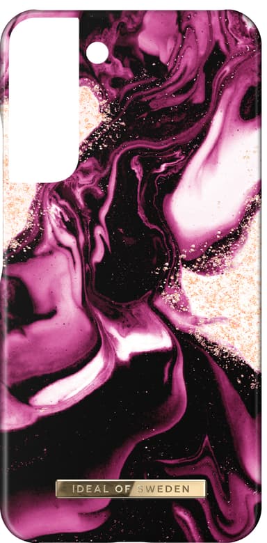 iDeal of Sweden Samsung Galaxy S22 Plus fodral (Golden Ruby Marble)