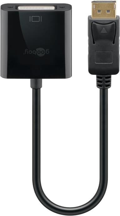 DisplayPortv/DVI-D-adapterkabel 1.2, förnicklad