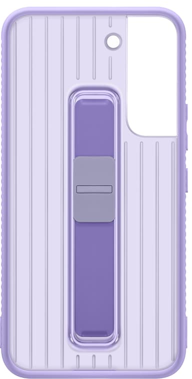Samsung S22 skyddsfodral med ställ (lavender)