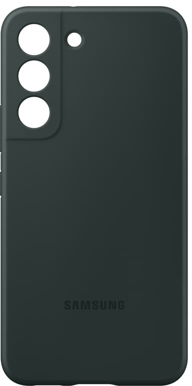 Samsung S22 silikonfodral (grönt)