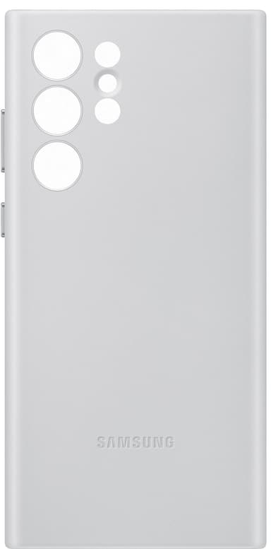 Samsung S22 Ultra läderfodral (grått)