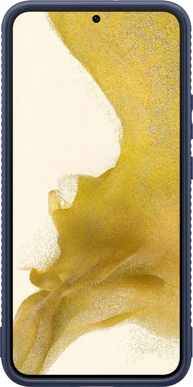 Samsung S22 Plus skyddsfodral med ställ (marinblått)
