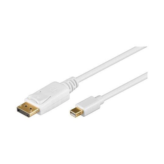 Goobay Mini DisplayPort-adapterkabel 1,2 52858 1 m, guldpläterade kont