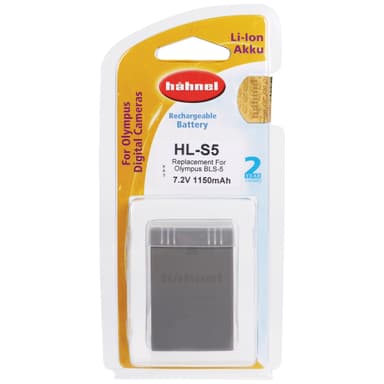 Hähnel HL-S5 Li-ion kamerabatteri (Olympus BLS-5) Hähnel HL-S5 Li-ion kamerabatteri (Olympus BLS-5)