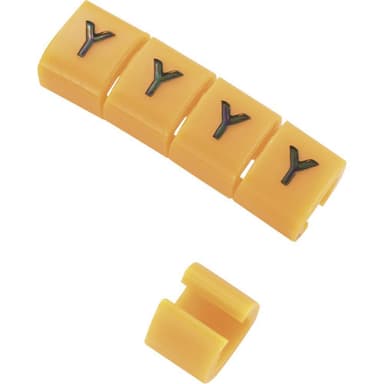 TRU COMPONENTS 1593417 TC-MB1/S203 Märkningsclip Tryck