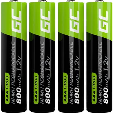 Green Cell HR03 Laddbart batteri AAA (R03) NiMH 800 mAh