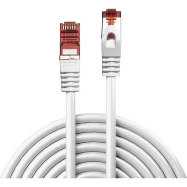LINDY 47385 RJ45 Nätverk Anslutningskabel 3.00 m Vit