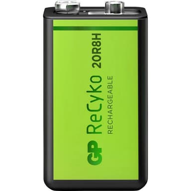 GP Batteries GPRCK20R8H899C1 Laddbart batteri 9 V NiMH