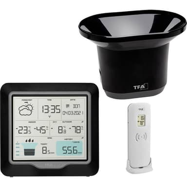 TFA Dostmann RAIN PRO 35.1160.01 Trådlös digital