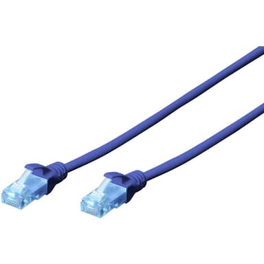 Digitus DK-1512-010/B RJ45 Nätverk Anslutningskabel CAT