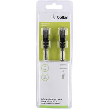 Belkin A3L981BT02MBKHS RJ45 Nätverk Anslutningskabel
