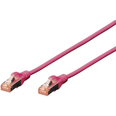Digitus DK-1644-020/MG RJ45 Nätverk Anslutningskabel