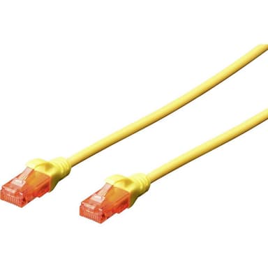 Digitus DK-1617-0025/Y RJ45 Nätverkkabel, Patchkabel