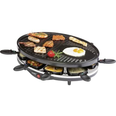 DOMO DO9038G Raclette Grillfunktion,