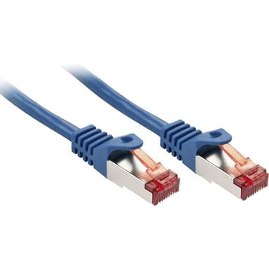 LINDY 47352 RJ45 Nätverk Anslutningskabel 1.00 m Blå