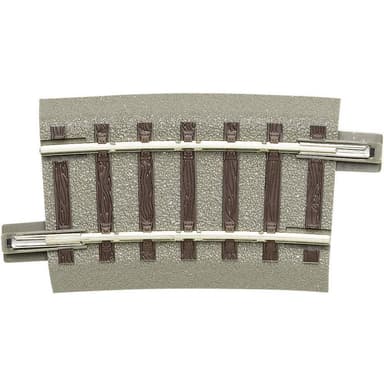 61130 H0 Roco geoLINE (med ballast) kurvspår 7.5 °