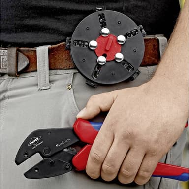 Knipex MULTICRIMP 97 33 01 Crimptång Oisolerat, öppet