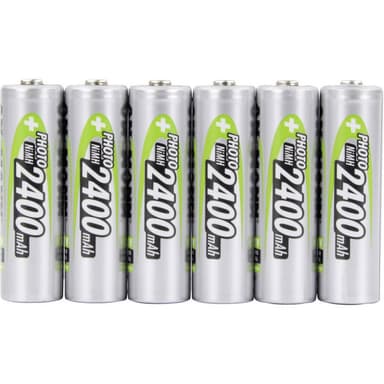 Ansmann 4+2 HR06 Laddbart batteri AA (R6) NiMH 2400 mAh