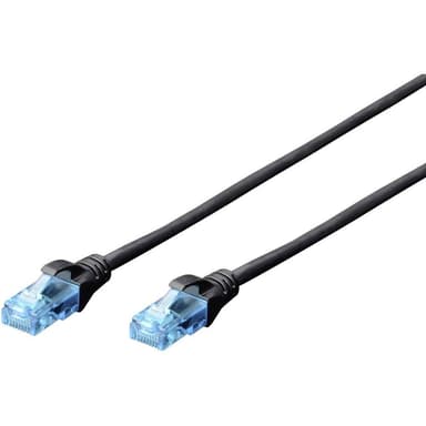 Digitus DK-1512-005/BL RJ45 Nätverk Anslutningskabel