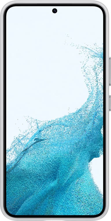 Samsung S22 läderfodral (grått)
