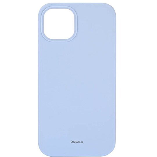 Onsala iPhone 13 silikonfodral (ljusblå)