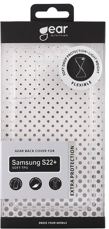 Gear Samsung Galaxy S22 Plus TPU-fodral (transparent)