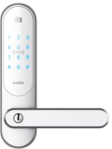 Wattle Door Lock Touch WH dörrlås (vit)