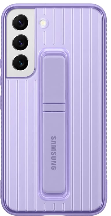 Samsung S22 skyddsfodral med ställ (lavender)