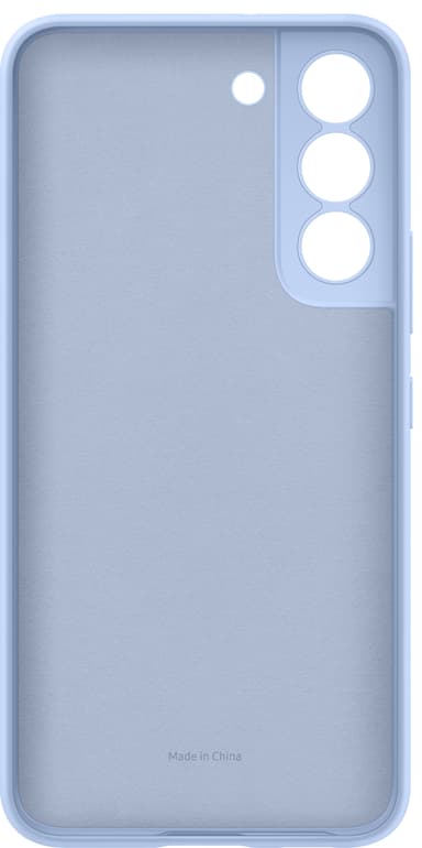 Samsung S22 silikonfodral (himmelsblått)