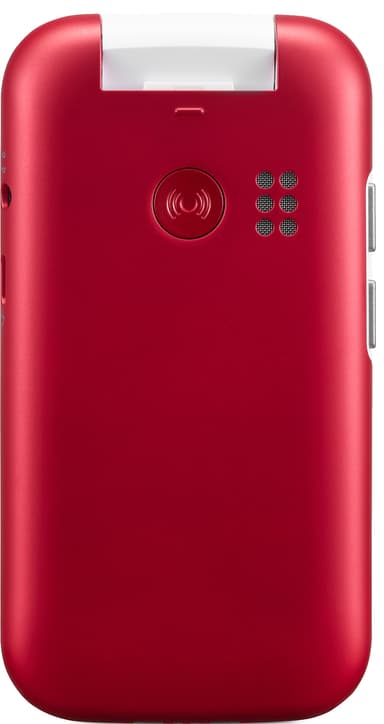 Doro 6821 mobiltelefon (röd/vit)