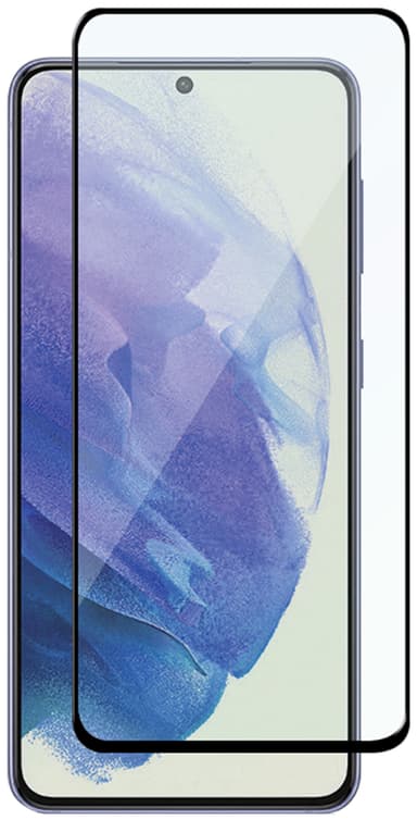 Panzer Full-Fit Samsung Galaxy S21 FE skärmskydd (svart)