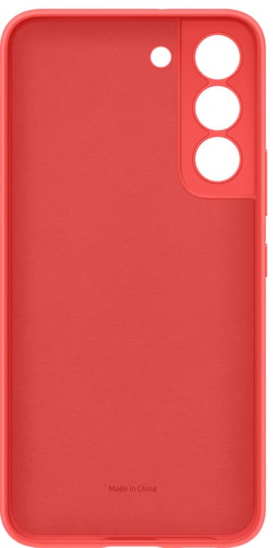 Samsung S22 silikonfodral (korall)